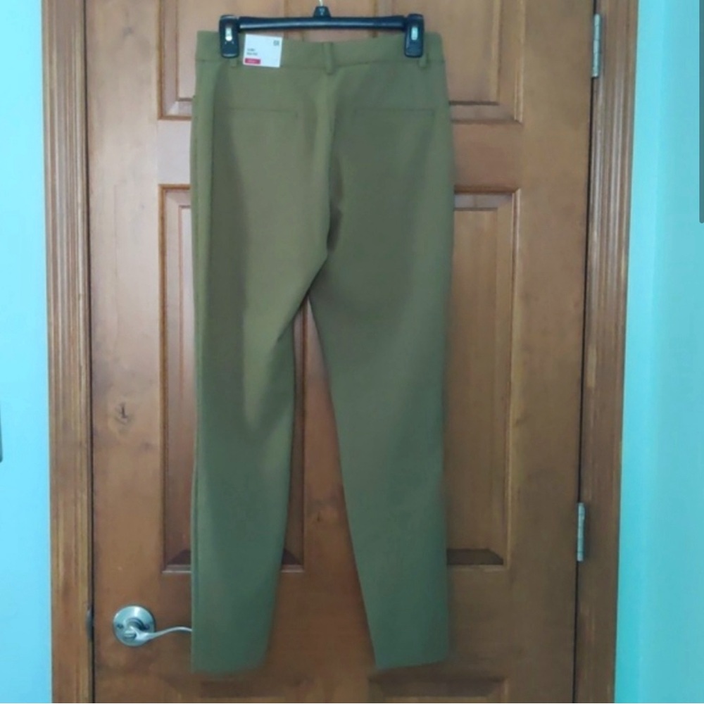 Express Skinny High Rise 6R Khaki Olive Green NWT